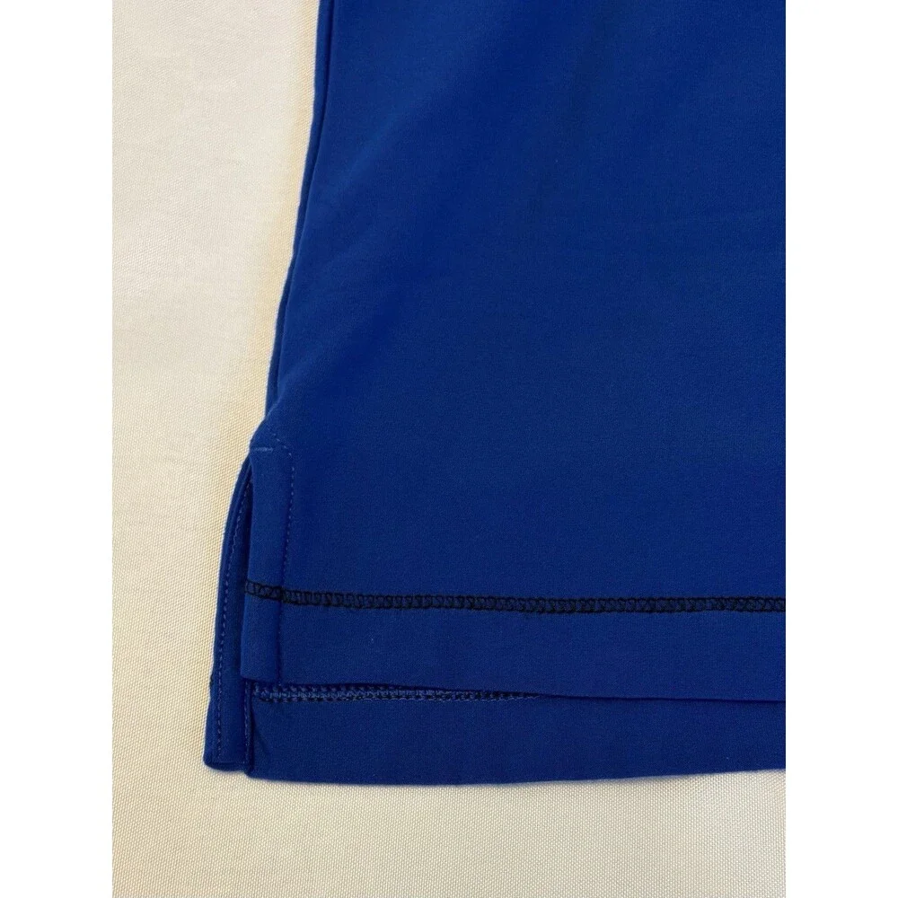 FOOTJOY 1/2 Zip Pullover Golf Vest Men XL Blue Gilet Mock Neck Performance